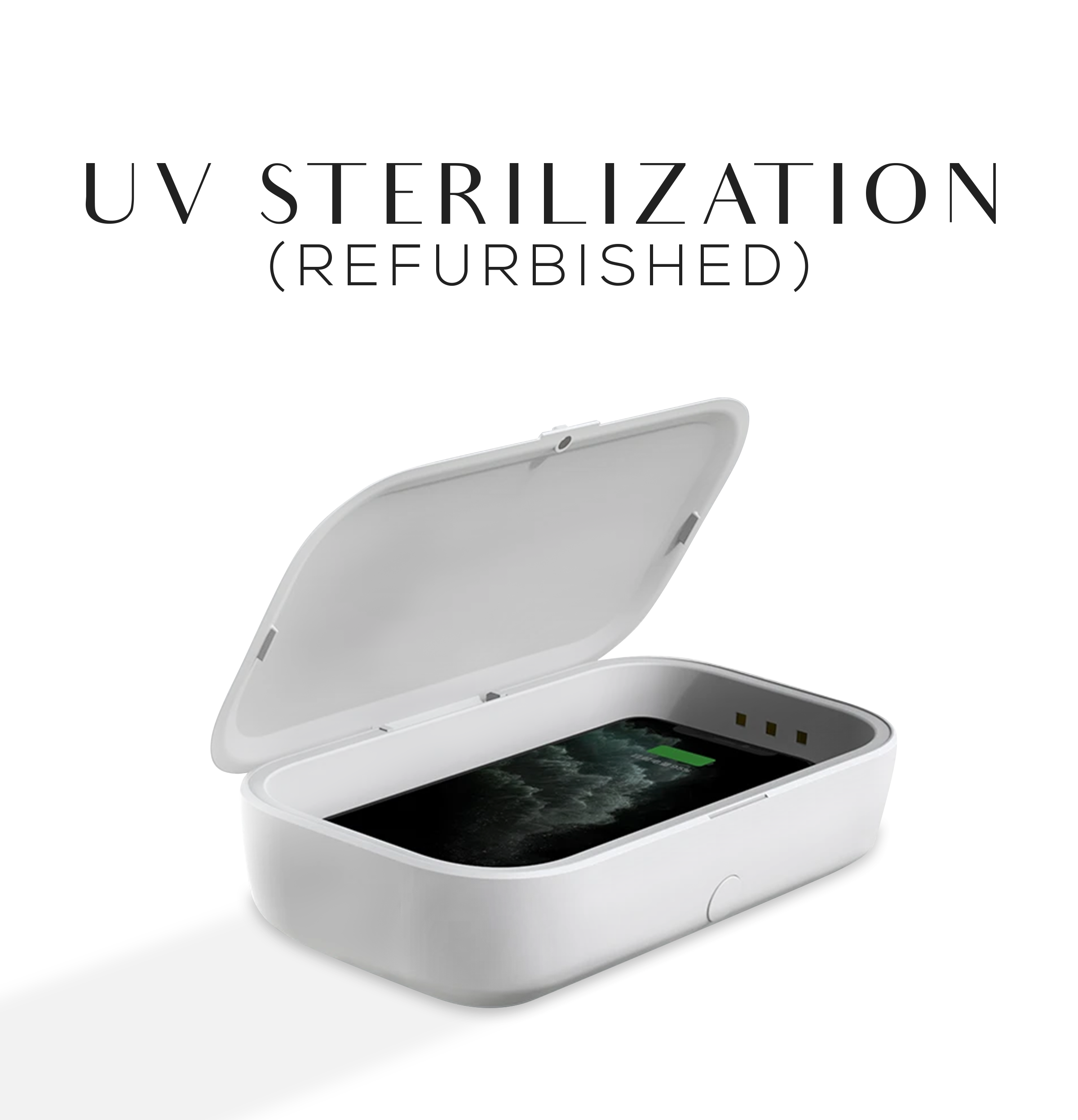REFURBISHED - UV Sterilization Box with Smartphone Wireless Charging